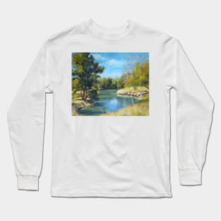 Castlereagh River, Coonabarabran (oil version) Long Sleeve T-Shirt